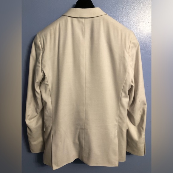 Grafton Tip Top Tailors Mens White Formal Suit Small Slim Fit Jacket/Pants - Picture 6 of 11